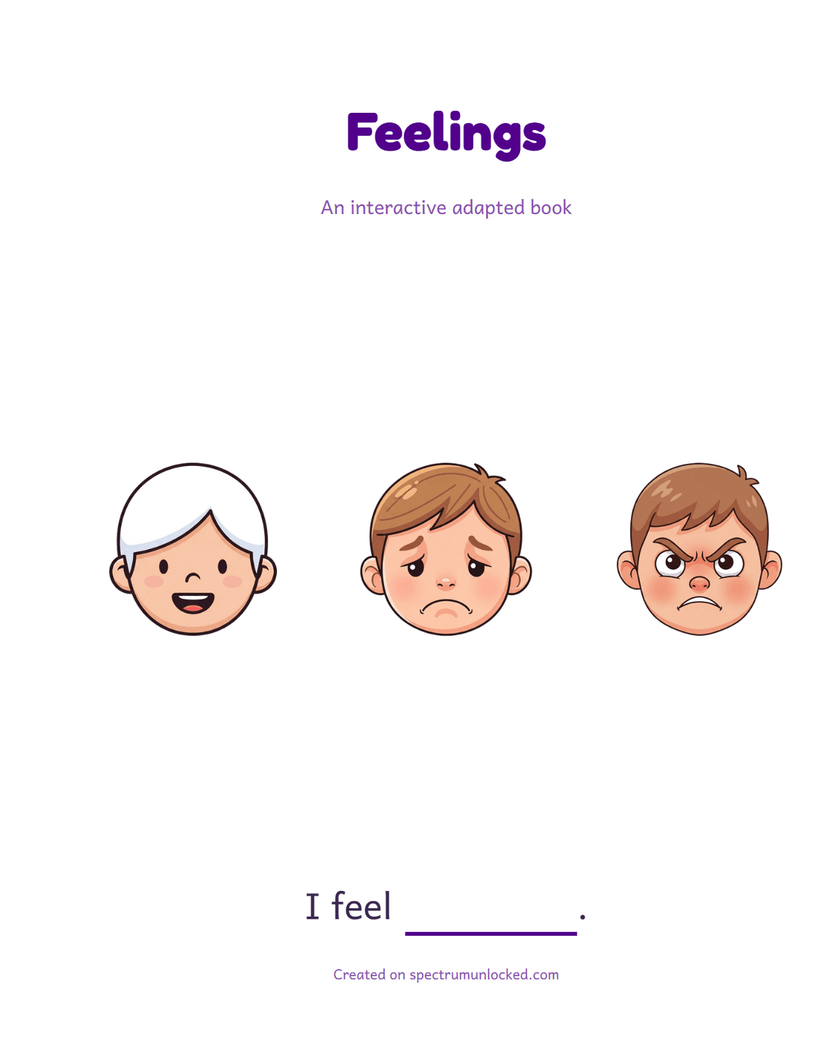 Feelings adapted book preview