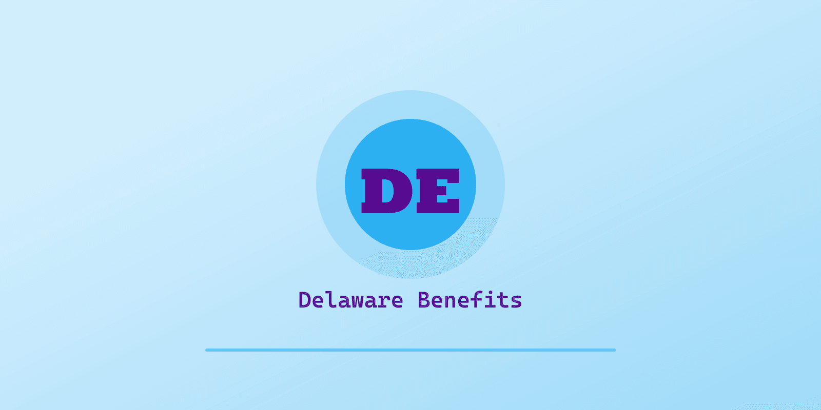 Illustrated cover for 'Autism Benefits in Delaware: One Lifespan Waiver and Katie Beckett [2026]', a Spectrum Unlocked Benefits guide