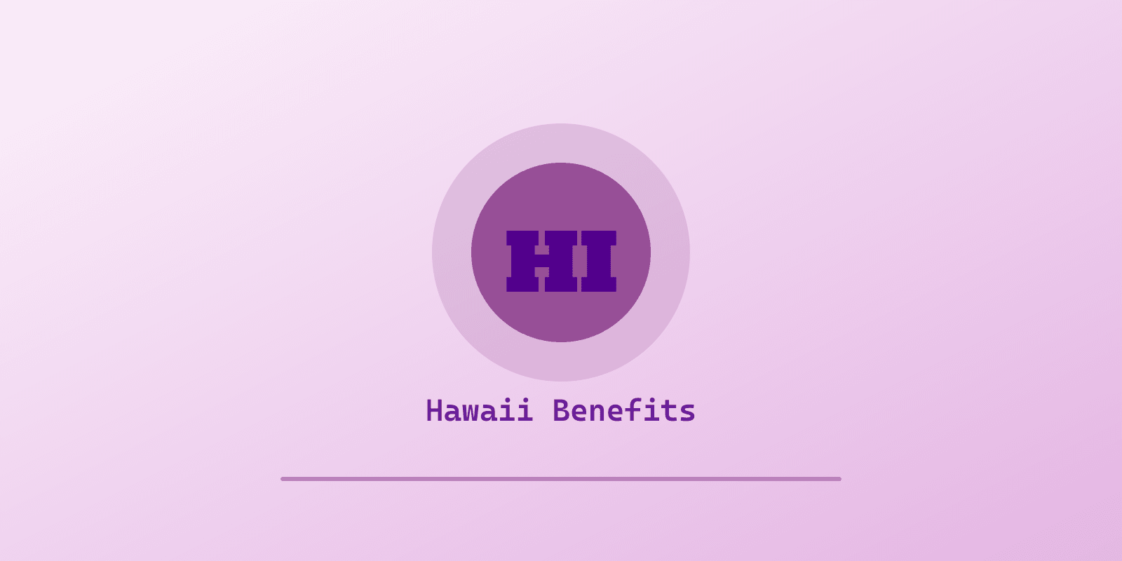Illustrated cover for 'Autism Benefits in Hawaii: Med-QUEST and the I/DD Waiver [2026]', a Spectrum Unlocked Benefits guide