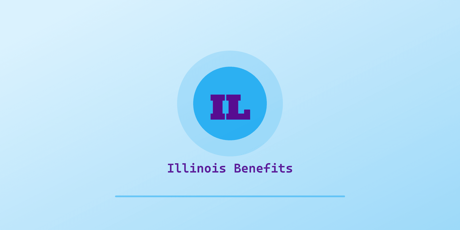 Illustrated cover for 'Autism Benefits in Illinois: Three HCBS Waivers and Long Waitlists [2026]', a Spectrum Unlocked Benefits guide