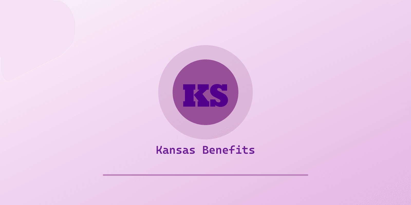 Illustrated cover for 'Autism Benefits in Kansas: The Rare Autism Waiver and TEFRA [2026]', a Spectrum Unlocked Benefits guide