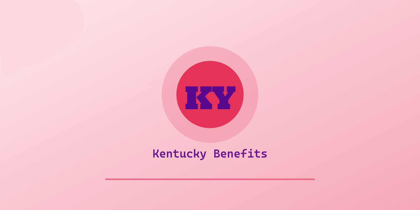Illustrated cover for 'Kentucky Autism Benefits: Katie Beckett, Michelle P. & SCL Waivers [2026]', a Spectrum Unlocked Benefits guide