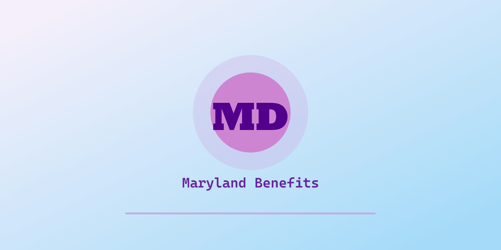 Illustrated cover for 'Autism Benefits in Maryland: Dedicated Autism Waiver and Lottery System [2026]', a Spectrum Unlocked Benefits guide