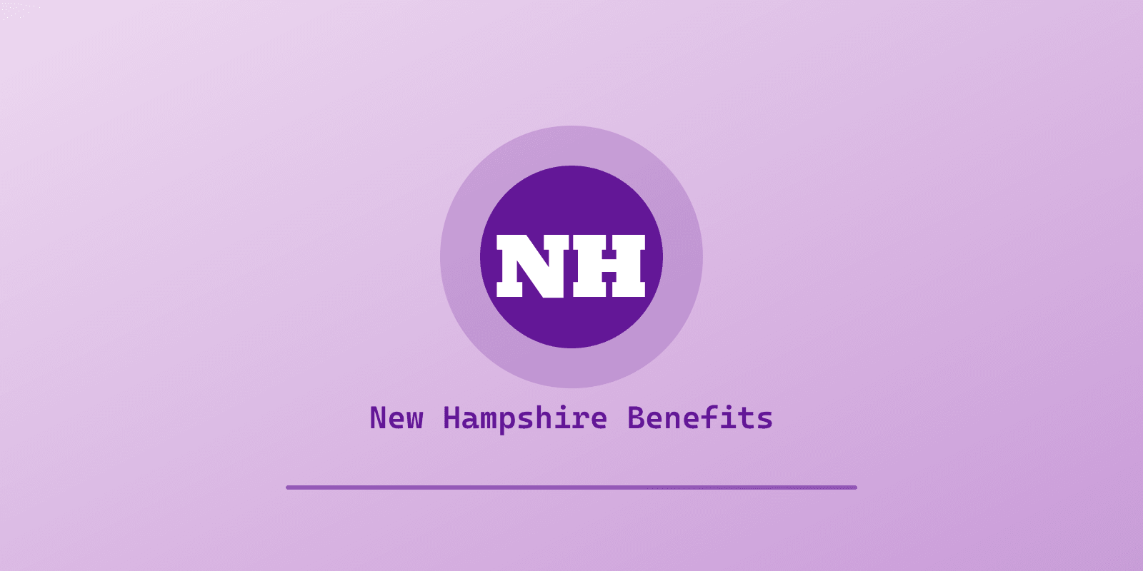 Illustrated cover for 'Autism Benefits in New Hampshire: 10 Area Agencies and the DD Waiver [2026]', a Spectrum Unlocked Benefits guide