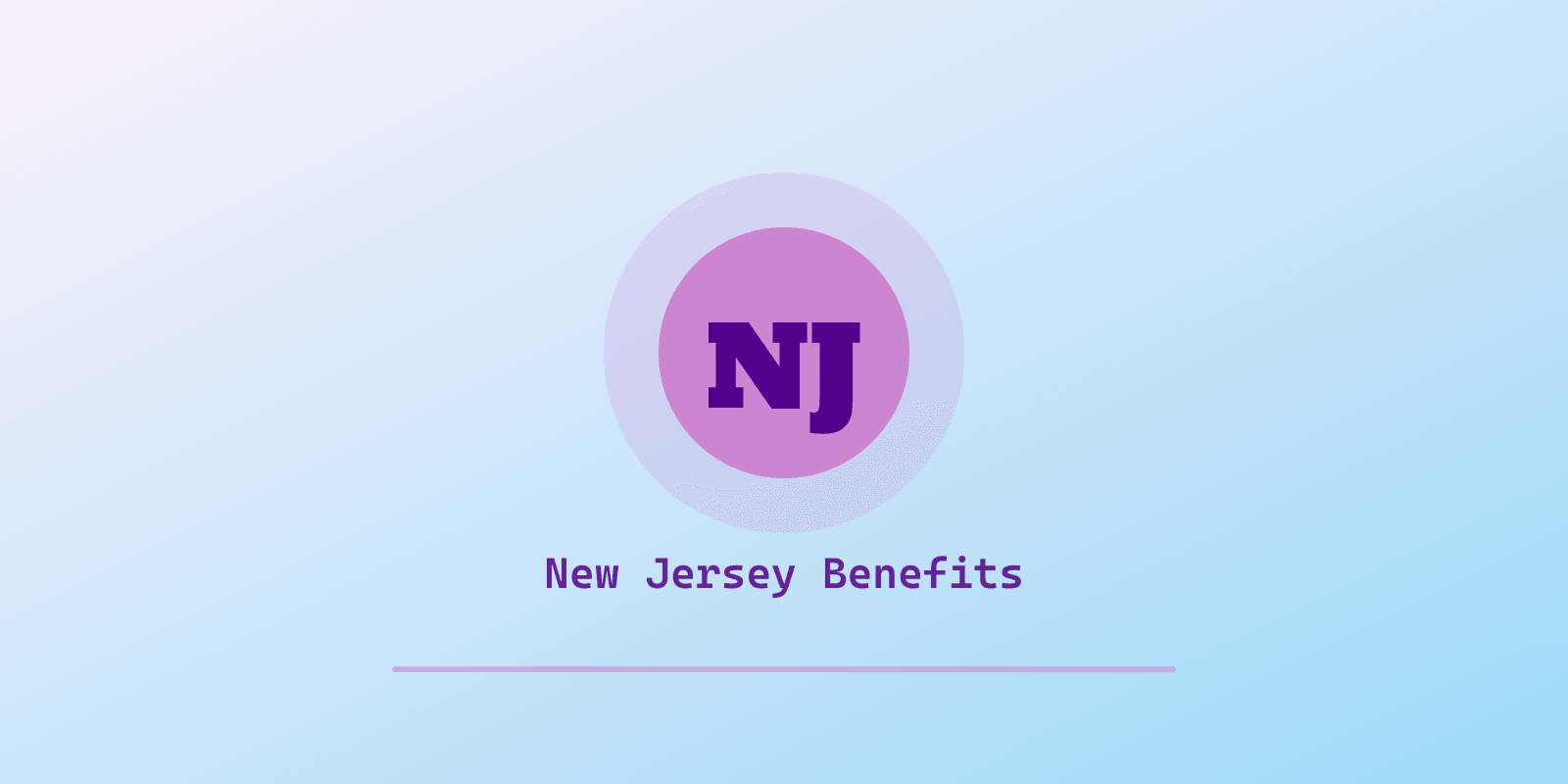 Illustrated cover for 'Autism Benefits in New Jersey: DD Waivers and the Age 21 Transition [2026]', a Spectrum Unlocked Benefits guide
