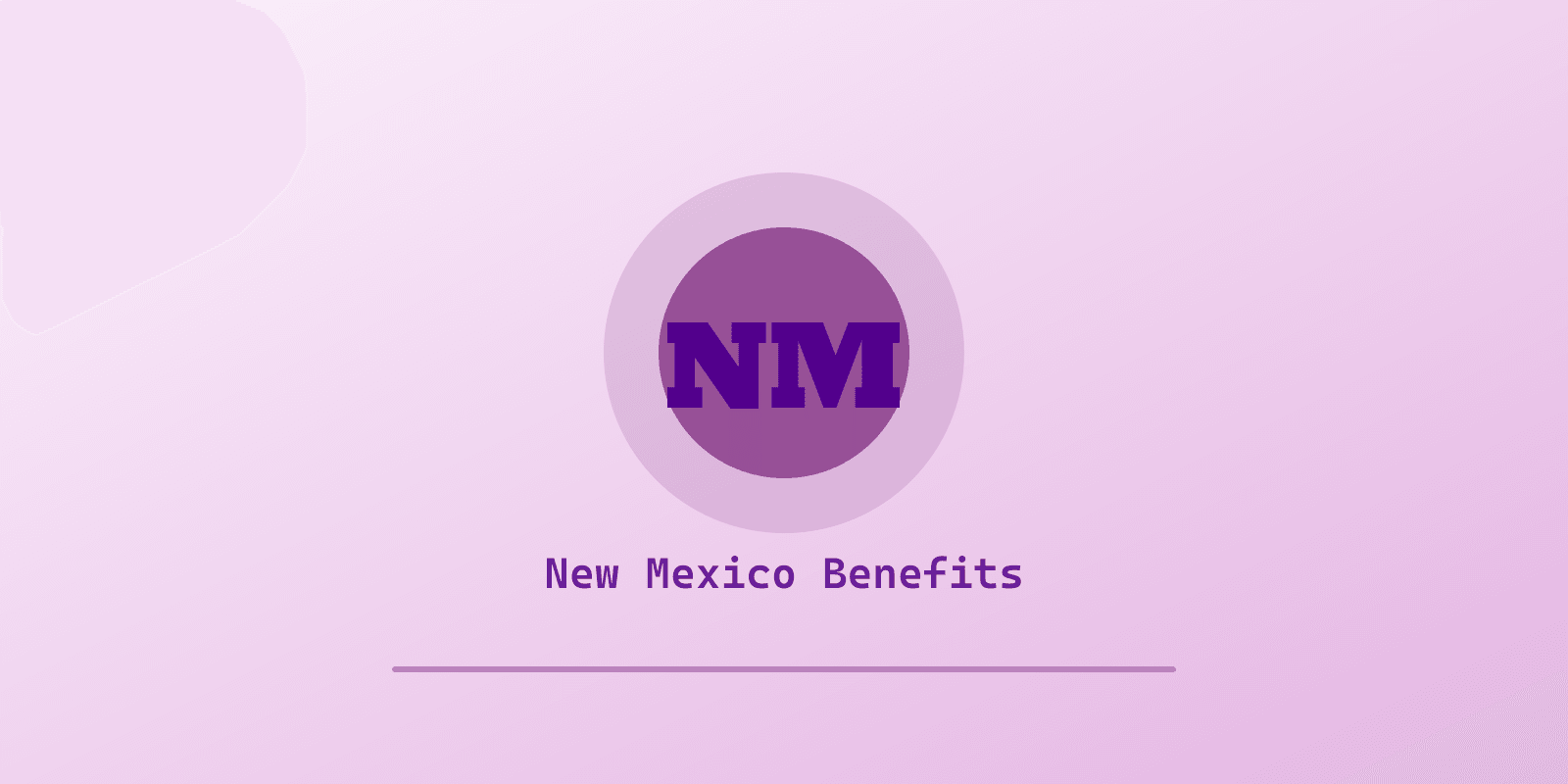 Illustrated cover for 'Autism Benefits in New Mexico: Mi Via and the Central Registry [2026]', a Spectrum Unlocked Benefits guide