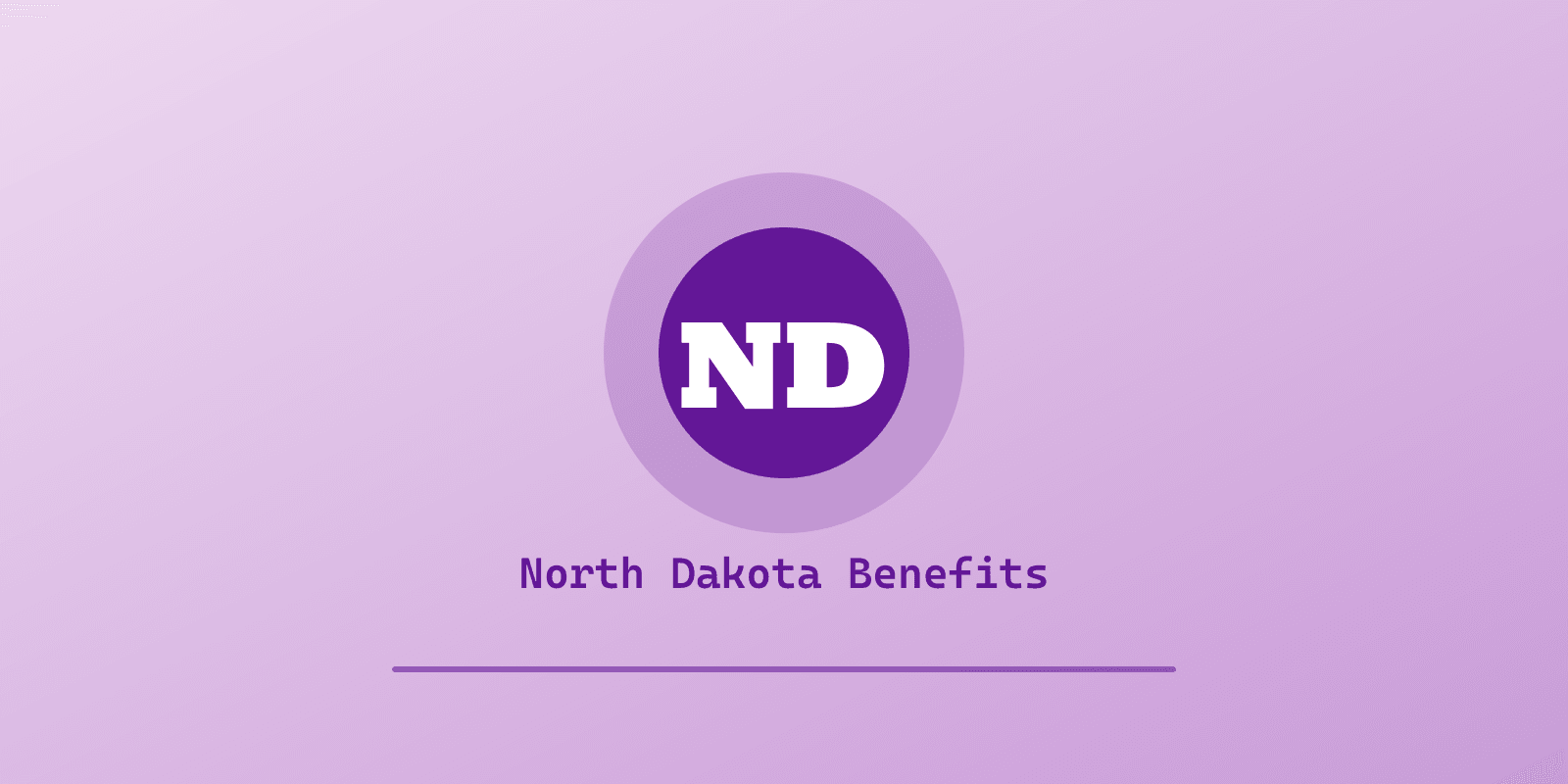 Illustrated cover for 'Autism Benefits in North Dakota: Two HCBS Waivers and Katie Beckett [2026]', a Spectrum Unlocked Benefits guide