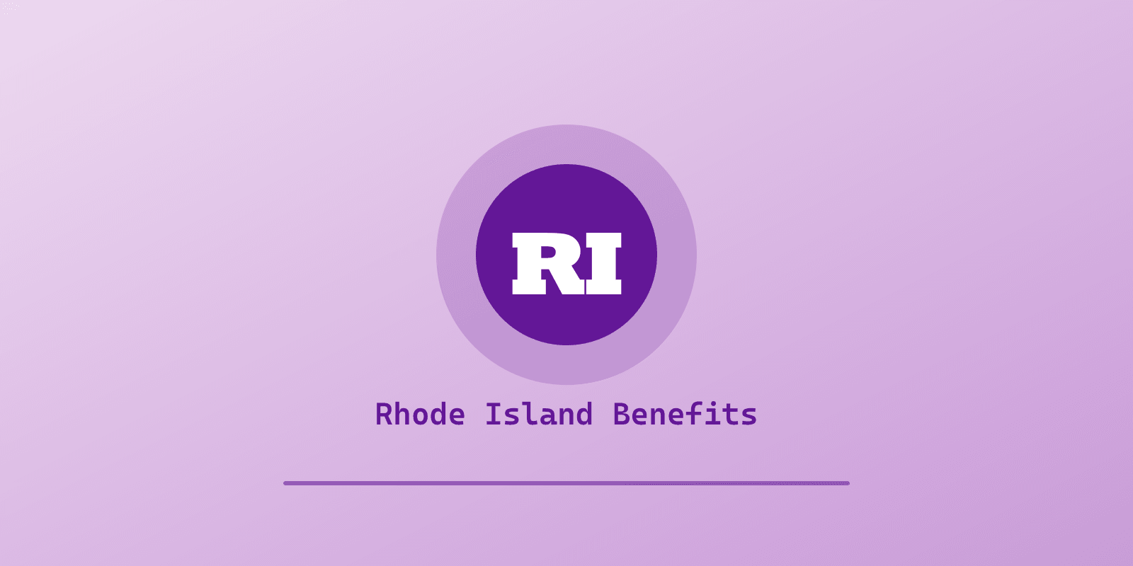 Illustrated cover for 'Autism Benefits in Rhode Island: Adult DD Waiver and Katie Beckett [2026]', a Spectrum Unlocked Benefits guide
