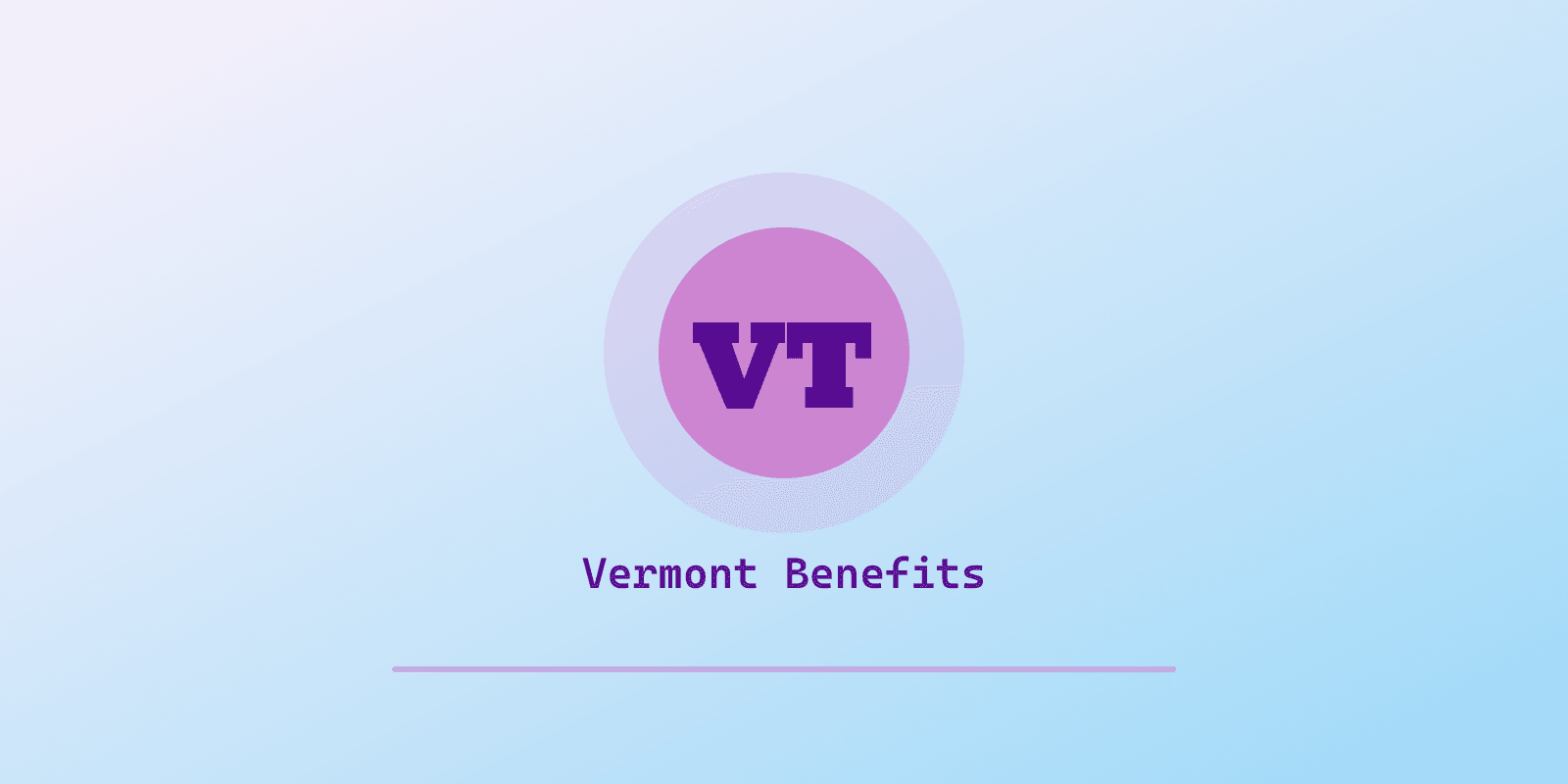 Illustrated cover for 'Autism Benefits in Vermont: Katie Beckett and the DDS Waiver [2026]', a Spectrum Unlocked Benefits guide