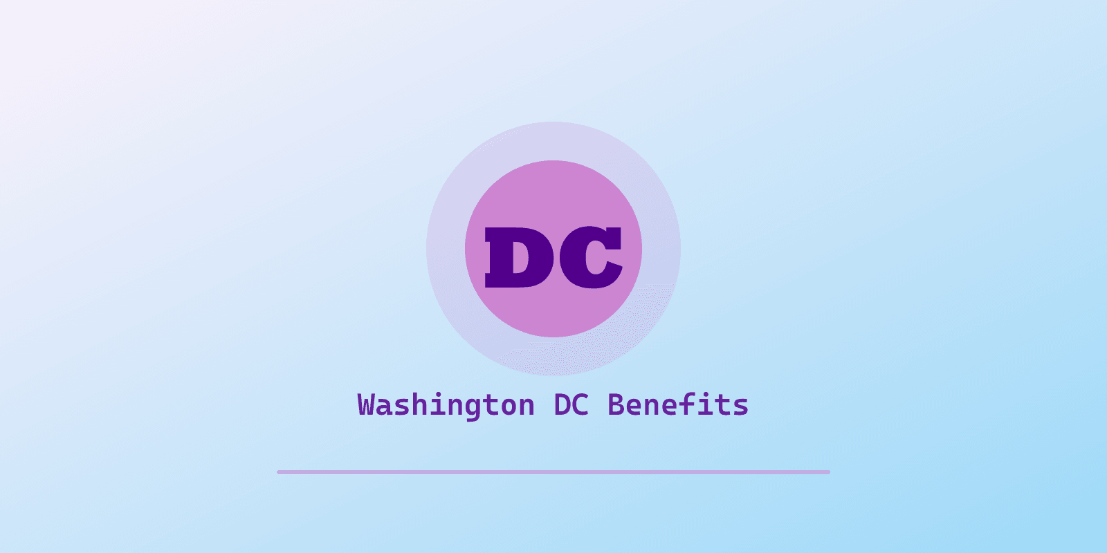 Illustrated cover for 'Autism Benefits in Washington DC: DDA Waiver, Medicaid, and the 2026 Waitlist [2026]', a Spectrum Unlocked Benefits guide
