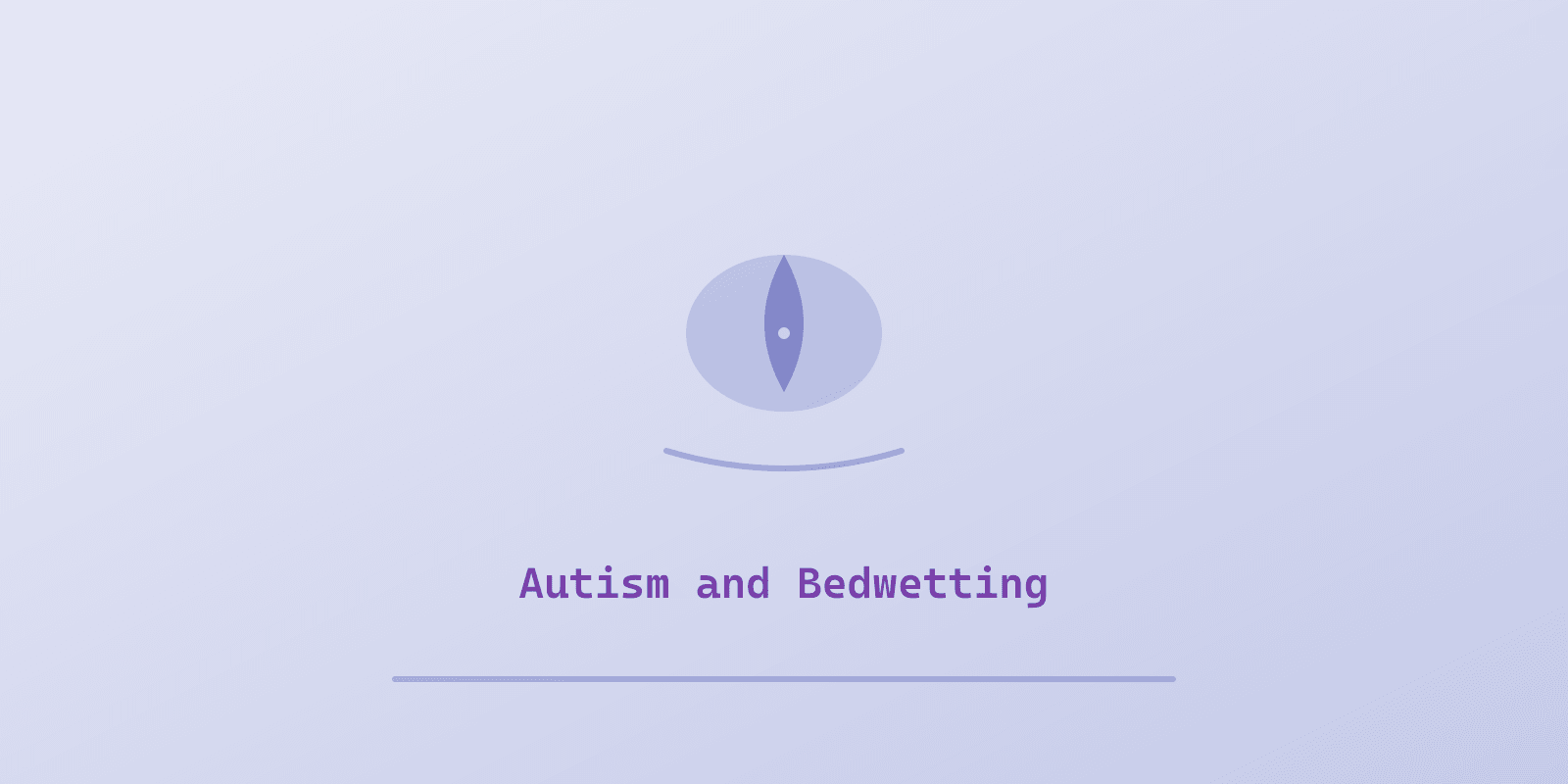 Illustrated cover for 'Autism and Bedwetting: Why It Happens and What Actually Helps', a Spectrum Unlocked Daily Life guide