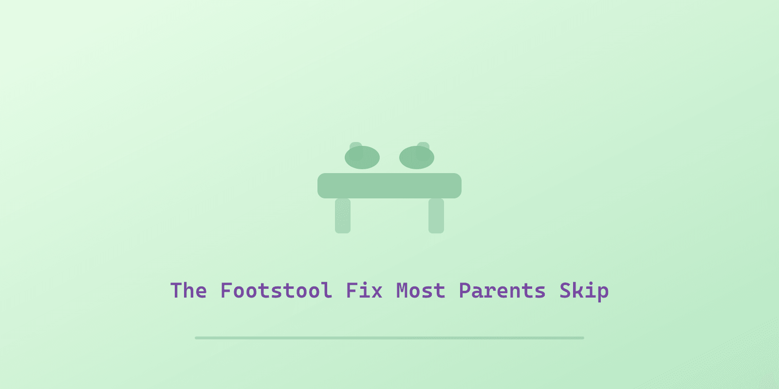 Illustrated cover for 'Best Step Stools for Potty Training an Autistic Child (The Footstool Fix)', a Spectrum Unlocked Daily Life guide