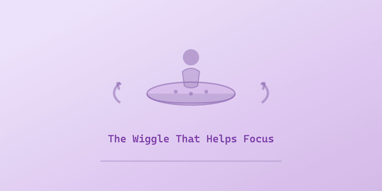 Illustrated cover for 'Best Wobble Cushions for Autistic Kids: Wiggle Seats That Help Focus', a Spectrum Unlocked Sensory Care guide