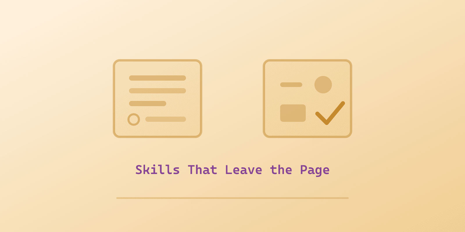 Illustrated cover for 'Life Skills Worksheets That Actually Build Skills (And the Ones That Don't)', a Spectrum Unlocked Education guide