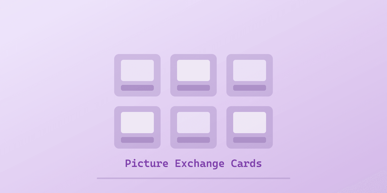 Illustrated cover for 'PECS Cards for Autism: What They Are and How to Make Your Own (Free Printables)', a Spectrum Unlocked Getting Started guide