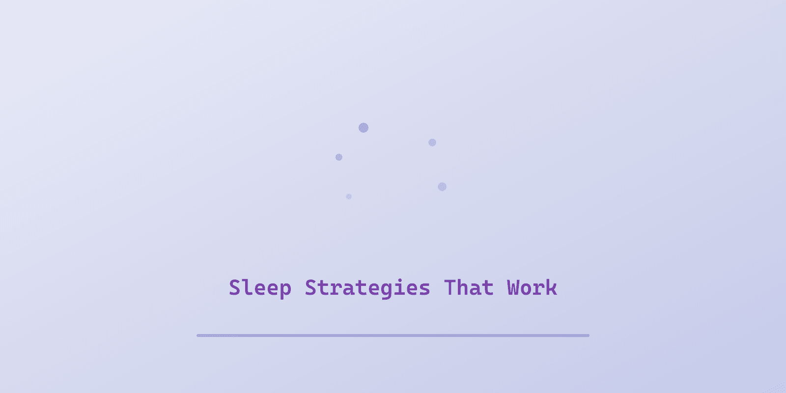 Illustrated cover for 'Sleep Strategies That Work for Autistic Kids', a Spectrum Unlocked Daily Life guide