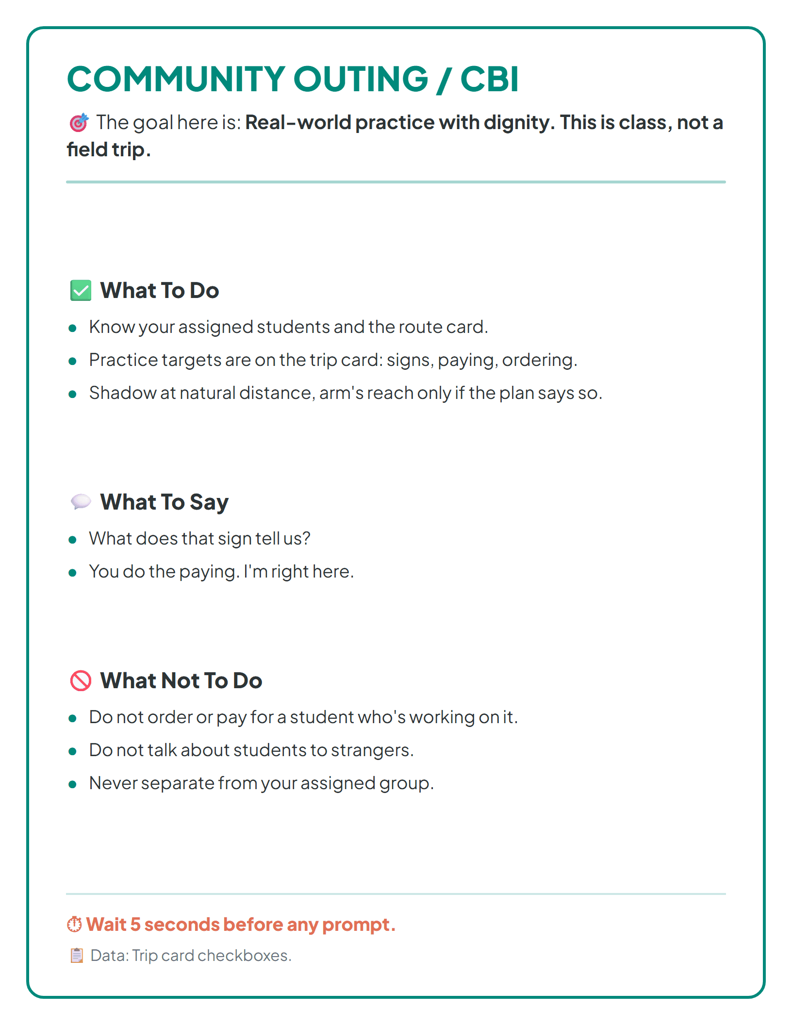 The blank editable station card template