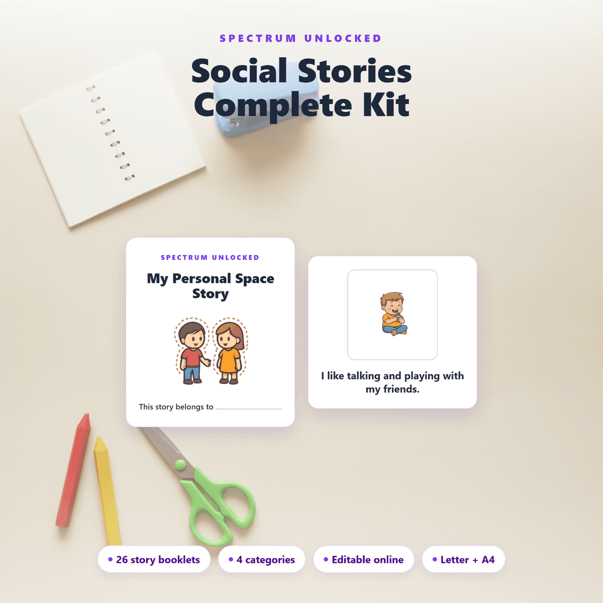 Social Stories Complete Kit preview