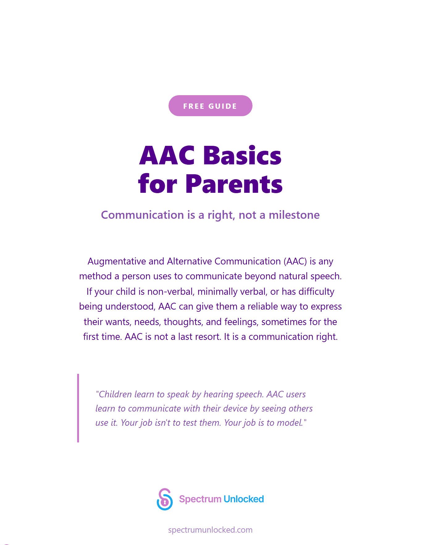 Printable AAC starter kit with low-tech communication boards and picture cards