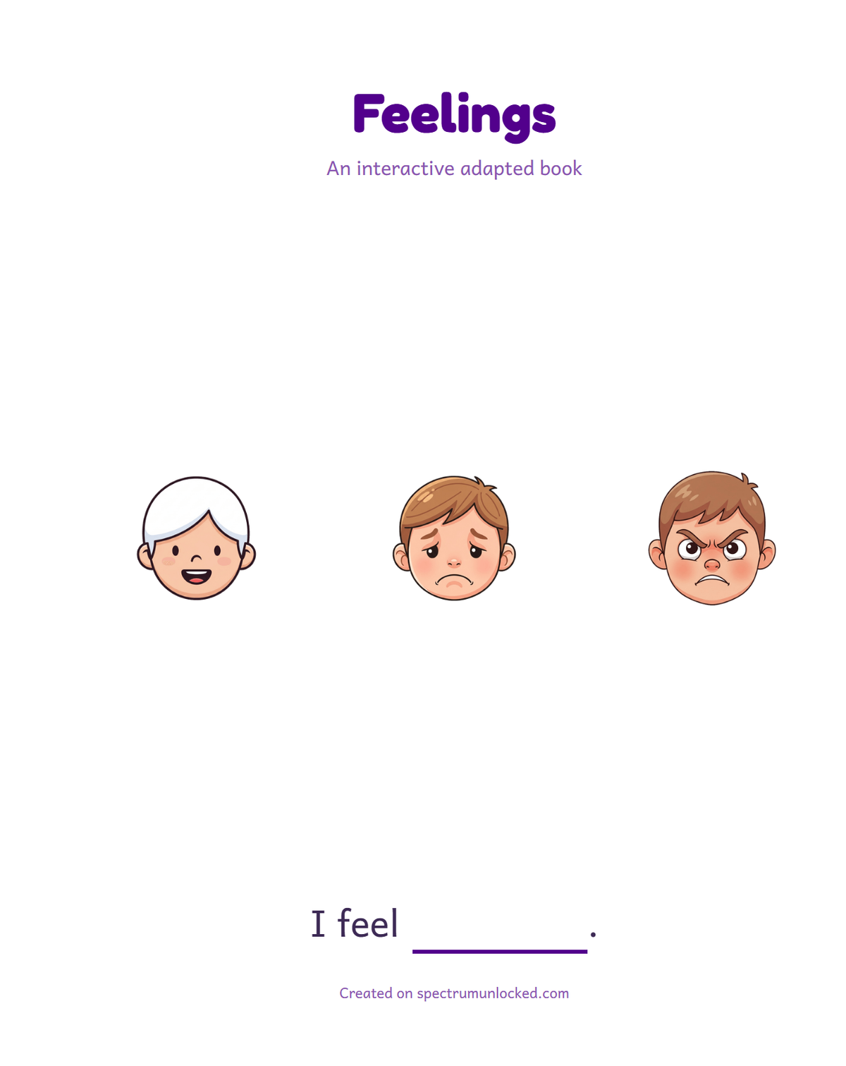 Feelings adapted book preview
