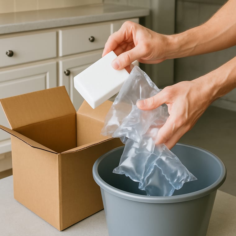 Breaking Down a Box: Take everything out of the box