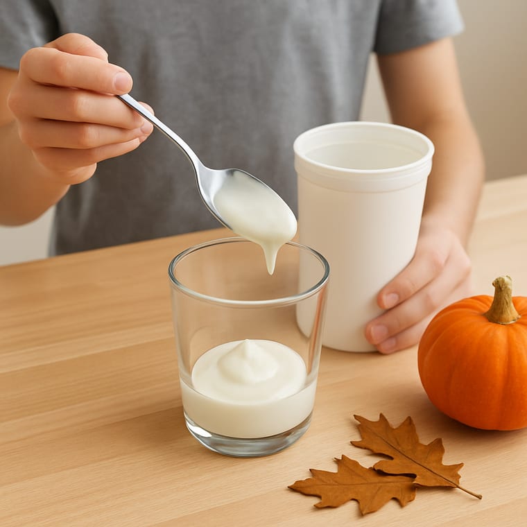 Caramel Apple Yogurt Parfait: Wash your hands with soap and water
