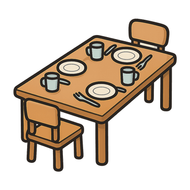 dinner table