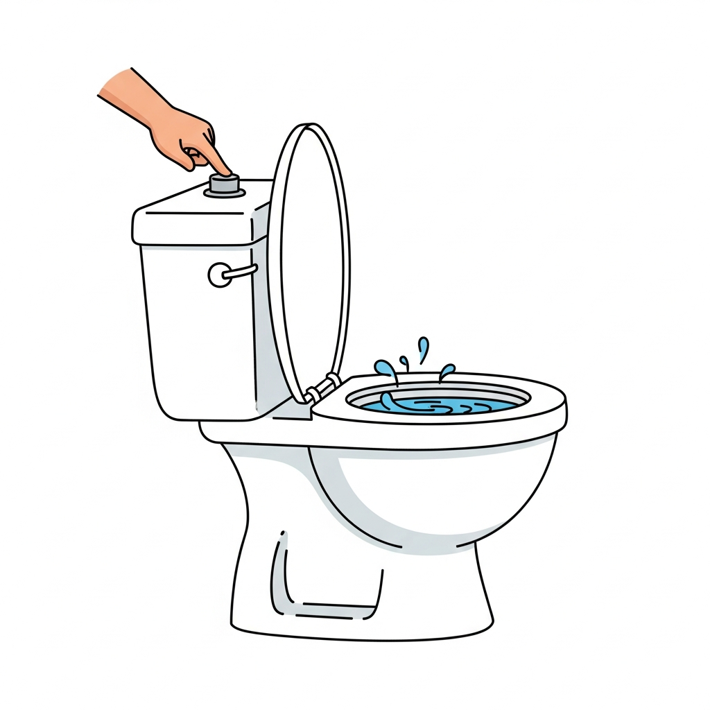 Flush Toilet